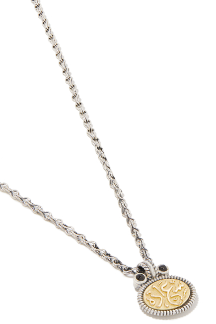 Chain Of Happiness Necklace, 18k Gold & Sterling Silver